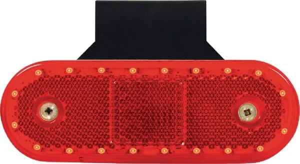 Kramp - LA30115 - Markierungsleuchte LED, Rechteckig, 12-24V, 114x40x25mm