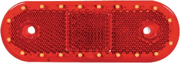 Kramp - LA30116 - Markierungsleuchte LED, Rechteckig, 12-24V, 114x40x25mm