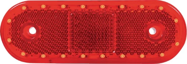 Kramp - LA30116 - Markierungsleuchte LED, Rechteckig, 12-24V, 114x40x25mm