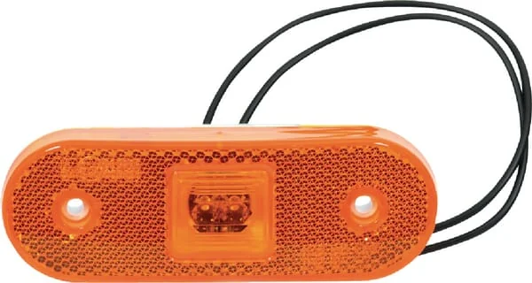 Kramp - LA30124 - Markierungsleuchte LED, Rechteckig, 12-24V, 113.5x40x26.5mm