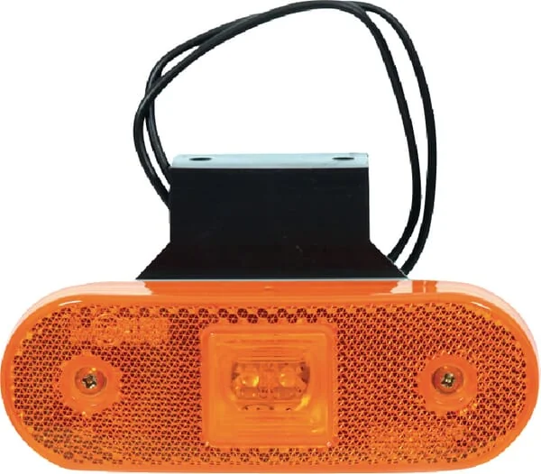 Kramp - LA30125 - Markierungsleuchte LED, Rechteckig, 12-24V, 113.5x40x26.5mm