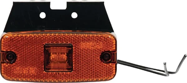 Kramp - LA30127 - Markierungsleuchte LED, Rechteckig, 12-24V, 111x50.5x23mm