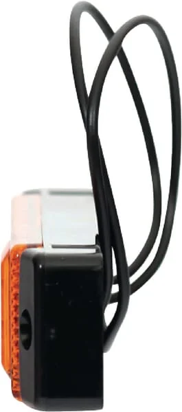 Kramp - LA30130 - Markierungsleuchte LED, Rechteckig, 12-24V, 130x32x20.5mm