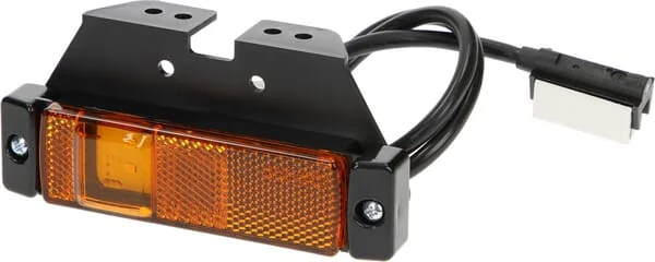 Kramp - LA30132 - Positionsleuchte LED, rechteckig, 12-24V, 130x32x20,5mm, Jaeger, Kramp