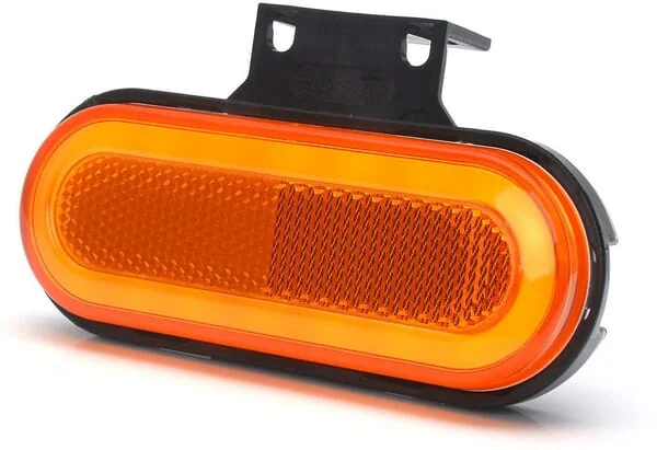 Kramp - LA30154 - Markierungsleuchte LED, Rechteckig, 12-24V, 124x49x20mm