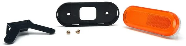Kramp - LA30154 - Markierungsleuchte LED, Rechteckig, 12-24V, 124x49x20mm