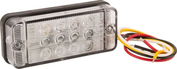 Kramp - LA40009 - Multifunktions-Ruecklicht LED, Rechteckig, 12-24V, 107.4x46.7x23mm