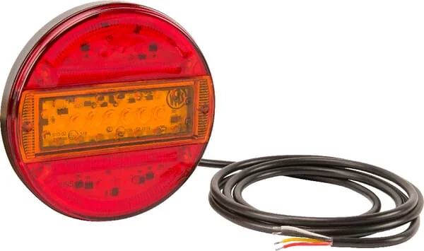 Kramp - LA40011 - Multifunktions-Ruecklicht LED, Rund, 12-24V, Diameter 140mm