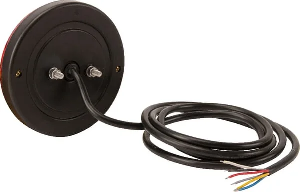Kramp - LA40013 - Multifunktions-Rückleuchte LED, rund, 12-24V, Ø 140mm, Kramp