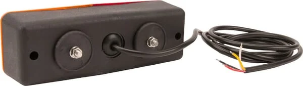Kramp - LA40015 - Multifunktions-Rückleuchte LED, rechteckig, 12-24V, 200x70x60mm, Kramp