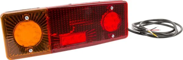 Kramp - LA40019 - Multifunktionale hintere linke LED-Leuchte, rechteckig, 12-24V, 287.5x100.5x65mm, Kramp