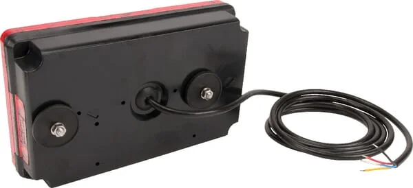 Kramp - LA40025 - Multifunktionale hintere linke LED-Leuchte, rechteckig, 12-24V, 232x142x59mm, Kramp