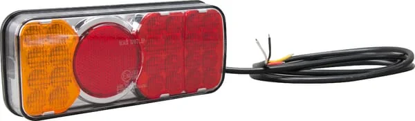 Kramp - LA40029 - Multifunktions-Ruecklicht LED Rechteckig 12-24V 200.5x85x40mm