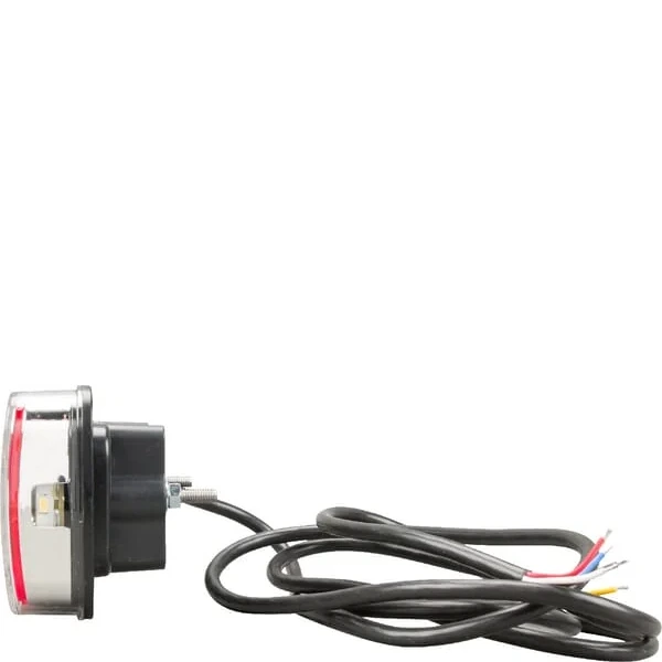Kramp - LA40035 - Mehrzweck-Rueckleuchte LED, Rechteckig, 12-24V, 200.5x85x40mm – Hinten Links