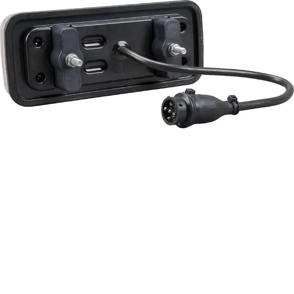 Kramp - LA40036 - Mehrzweck-Rueckleuchte LED, Rechteckig, 12-24V, 200.5x85x40mm, 5-Polig – Hinten Links