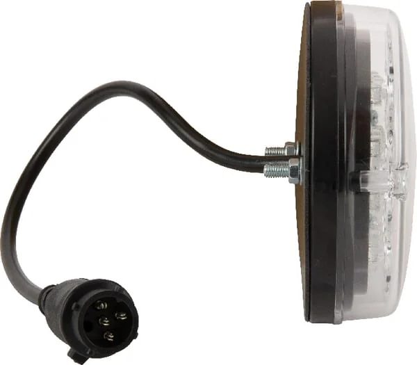 Kramp - LA40048 - Multifunktions-Ruecklicht LED Rund 12-24V Diameter 115mm 5-Bolzen