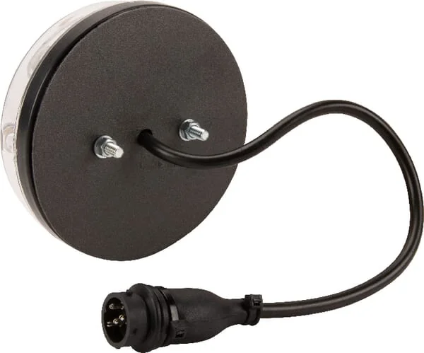 Kramp - LA40048 - Multifunktions-Ruecklicht LED Rund 12-24V Diameter 115mm 5-Bolzen