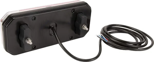 Kramp - LA40051 - Multifunktionale Rückleuchte LED, rechteckig, 12-24V, 236x104x61,5mm, Kramp