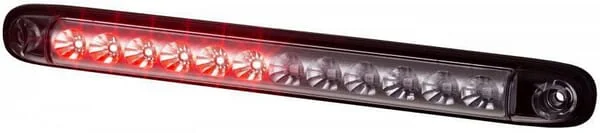 Kramp - LA40067 - Rueckleuchte LED Rechteckig 12/24V Rot/Orange 257x27x20mm 12 LEDs
