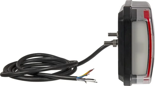 Kramp - LA40074 - Multifunktions-Rücklicht rechts LED, rechteckig, 12-24V, 306x133x60,6mm, Kramp