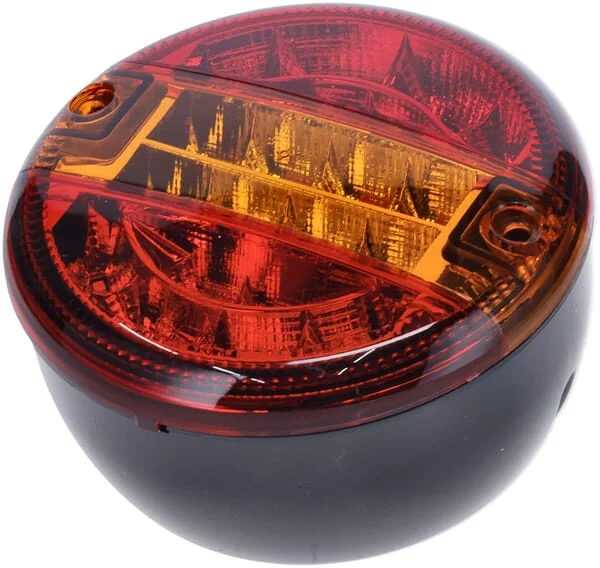 Kramp - LA40089 - Multifunktions-Ruecklicht LED Rund 12-24V Diameter 140mm Hamburger