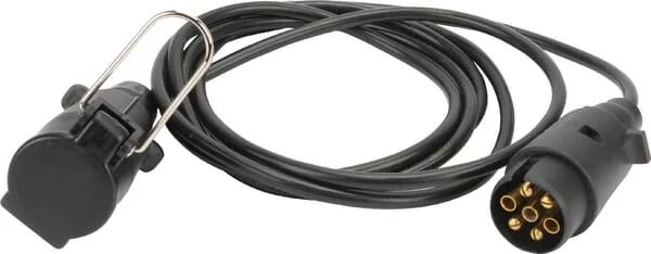 Kramp - LA404107 - Kabel 7-poliger Stecker/Steckdose 2,8 m