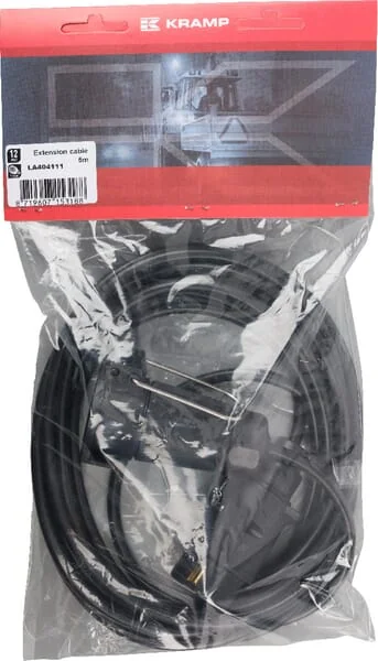 Kramp - LA404111 - Kabel 7-poliger Stecker/Steckdose 5 m