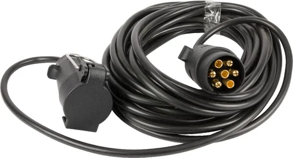 Kramp - LA404111 - Kabel 7-poliger Stecker/Steckdose 5 m