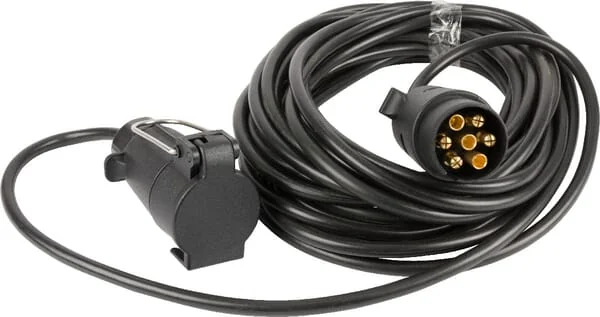 Kramp - LA404112 - Kabel 7-poliger Stecker/Steckdose 10 m