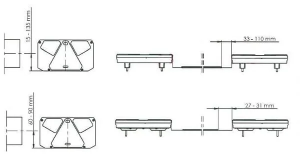 Kramp - LA40920 - LED-Rückleuchte RH