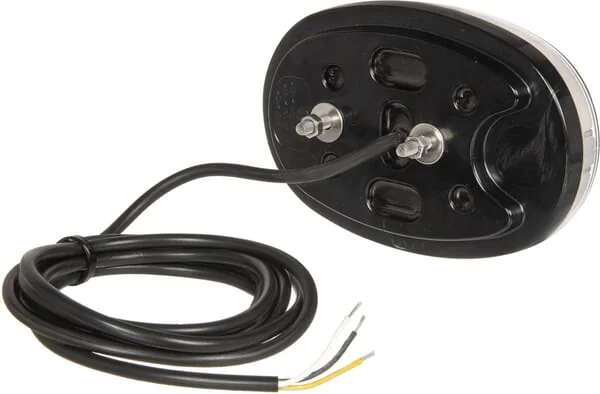 Kramp - LA80036 - Multifunktionale Vordere LED-Leuchte, Oval, 12-24V, 136,4x91x40 mm