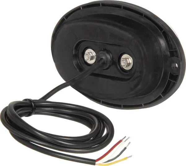 Kramp - LA80036 - Multifunktionale Vordere LED-Leuchte, Oval, 12-24V, 136,4x91x40 mm