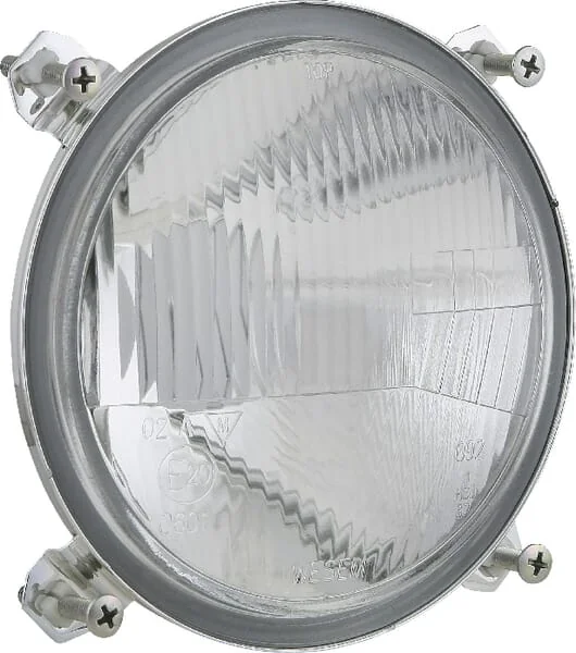 Kramp - LA80155 - Halogenscheinwerfer, Rund, 12/24V, 123x123mm