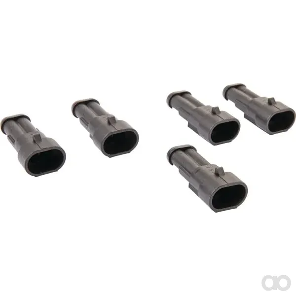 Kramp - LA89005KR - Steckergehäuse 2 P. Männlich