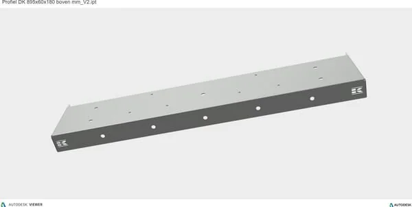 Kramp - LA895002 - Anzeigebalken Warnleuchten Nordic (60x180x895)