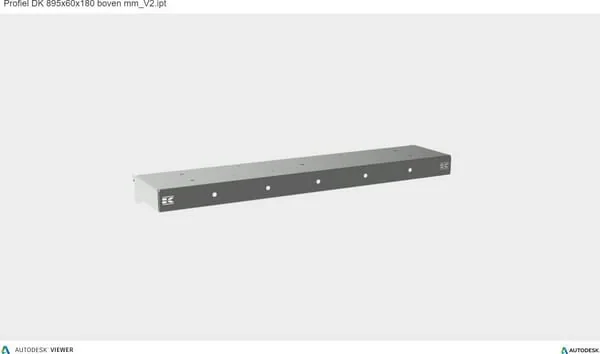 Kramp - LA895002 - Anzeigebalken Warnleuchten Nordic (60x180x895)