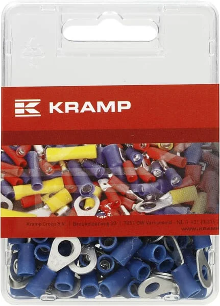 Kramp - LA9035KR - Ringkabelschuh Blau 1,5-2,5 mm² Diameter 5mm (100x)
