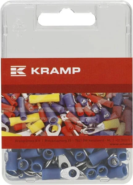 Kramp - LA9040KR - Ringkabelschuh Blau 1,5-2,5 mm² Diameter 4mm (100x)