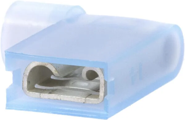 Kramp - LA9094KR - Flachsteckhuelse Weiblich Blau 1,5-2,5 mm² 6,3x0,8mm (100x)