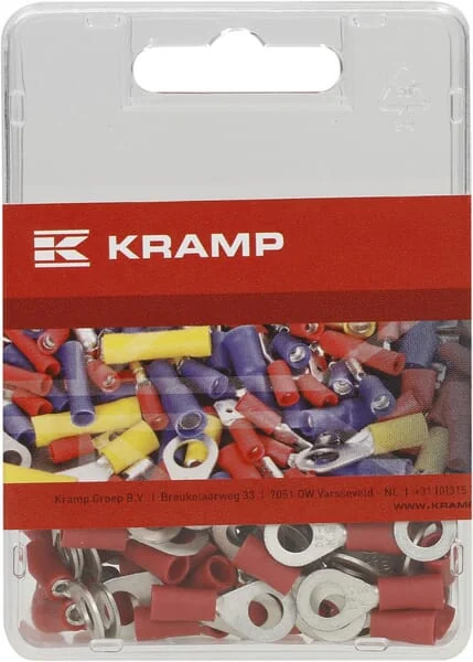 Kramp - LA9160KR - Ringkabelschuh Rot 0,5-1mm² Diameter 5mm