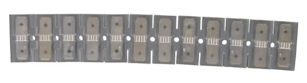 Kramp - LA9350KR - Isolierter Verbinder Doppel 12-Polig 6,3x0,8 mm
