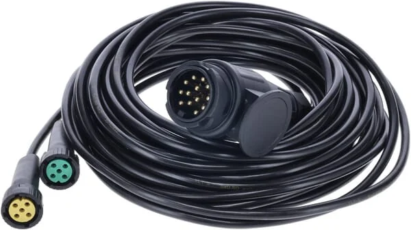 Kramp - LA940007 - Kabelsatz 7m 13-Poliger Stecker -2x 5-Poliger Stecker
