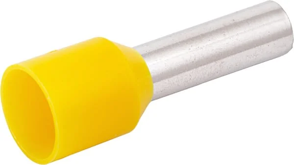 Kramp - LA9550KR - Kabelendkappe Gelb, 6mm² (100x)
