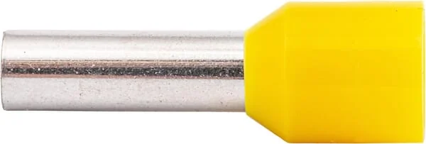 Kramp - LA9550KR - Kabelendkappe Gelb, 6mm² (100x)