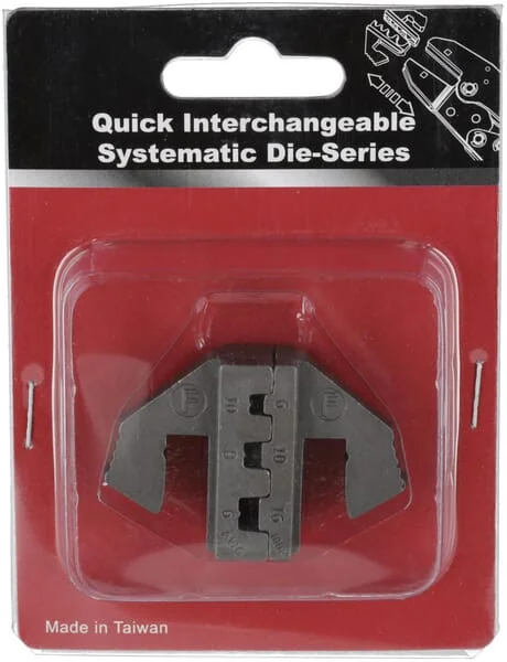 Kramp - LAT2000FKR - Crimpstempel-Satz für isolierte Aderendhülsen (mittlerer AWG) (6-16 mm²)