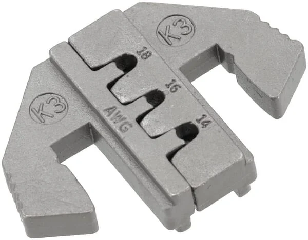 Kramp - LAT2000K3KR - Crimpstempel-Satz für offene Laschenklemmen Deutsch (DT-Serie) (1,0-2,5 mm²)