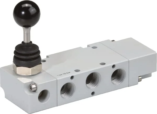 Kramp - MAL53B14PC - 5/3-Ventil, Hebel 1/4"