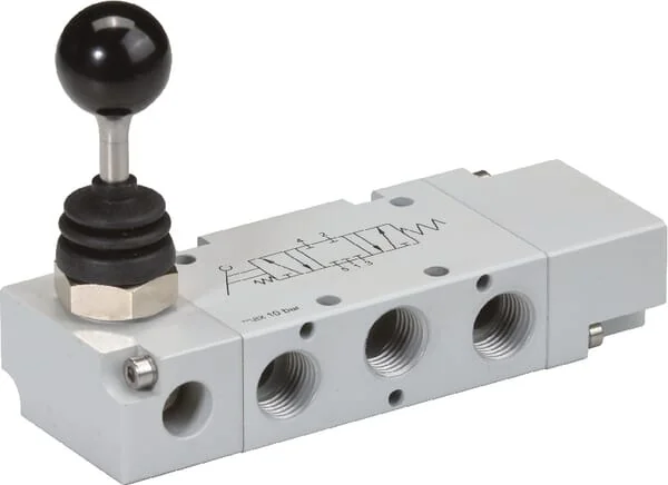 Kramp - MAL53B18OC - 5/3-Ventil, Hebel 1/8"