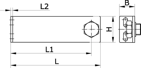 Kramp - MB14L - Stuetze
