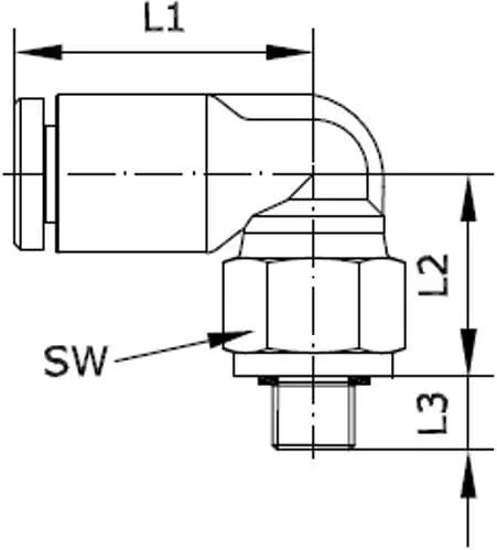 Kramp - MECS6M5P - Steckanschluss